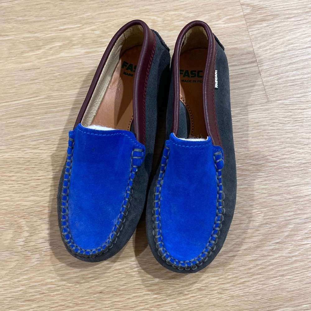 Fascani European kids loafers. Used, Like new